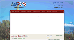 Desktop Screenshot of copieroutlet.net